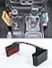Savadicar GT2 Shifter Storage Box Gear Shift Side Tray Center Console Organizer Compatible with 20182025 Jeep Wrangler JL JLU 4XE Gladiator JT Interior Storage Accessories Black 1 PC