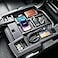 Autorder Center Console Organizer for 20192025 2026 Dodge RAM 1500 2500 3500 Accessories ABS Material Armrest Storage Box Insert Tray BlackBlue Liners
