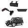 Neepiar 3PCS Gear Shift Console Side Tray Organizer Center Console Hanging Storage Box Passenger Side CoPilot Organizer Compatible with 20112018 Jeep Wrangler JK JKU Interior Accessories