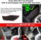 auovo Antidust Door Mats for Renegade Accessories 2015 2016 2017 Cup Holder Inserts Liners Center Console Mats 16PCS Red Trim