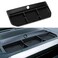 auovo Dashboard Organizer Tray for Ford F150 2021 2022 2023 Center Console Car Dashboard Accessories Phone Holder ABS Insert Secondary Storage Box with 3 Non Slip Rubber Mats Black