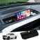 auovo Dashboard Organizer Tray for Ford F150 2021 2022 2023 Center Console Car Dashboard Accessories Phone Holder ABS Insert Secondary Storage Box with 3 Non Slip Rubber Mats Black
