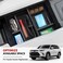 Autorder 2PCS Center Console Organizer for 2024 2025 Toyota Grand Highlander LEXLELimitedPlatinumNightshade Hybrid Accessories Armrest Storage Box Secondary Insert Tray