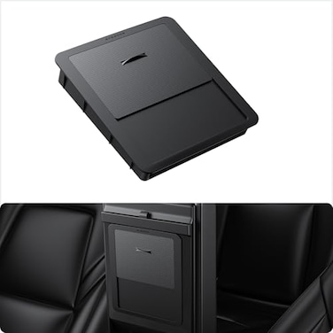 BASENOR Upgraded Tesla Model Y Model 3 Armrest Hidden Storage Box Carbon Edition Powerful Magnetic Center Console Secret Compartment Accessories 20172024 Proprietary Design