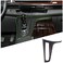Hudiriy Car Center Console Gear Shift Panel Cover Trim Compatible with Cadillac Escalade 20212024Gear Frame Panel Sticker Interior Accessories ABSCarbon Fiber Pattern
