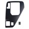 Kolya Center Console Gear Shift Panel Cover Trim Compatible with 2023 2024 2025 Subaru Crosstrek Impreza Accessories Matte Black