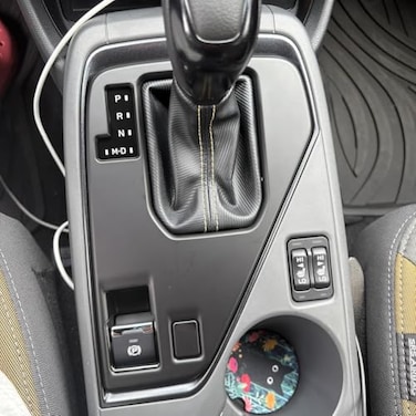 Kolya Center Console Gear Shift Panel Cover Trim Compatible with 2023 2024 2025 Subaru Crosstrek Impreza Accessories Matte Black