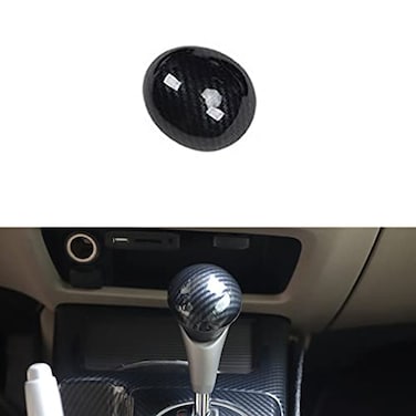 SZFKACCESS Fo Honda Civic 2006 2007 2008 2009 2010 2011Center Console Gear Shift Cover Trim Frame Carbon Fiber ABS atMT Version Automatic Transmission Gear Trim