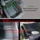 Zxiaochun Center Console Organizer Compatible with 2021 2022 2023 2024 Ford F150 Interior Accessories Armrest Box Insert Storage Tray Full Console wBucket Seats ONLY Black Trim