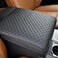 it's us its us Center Console Armrest Cover for Toyota Tundra 20142021 Pickup Truck Interior Protector Black Synthetic Leather