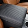 it's us its us Center Console Armrest Cover for Toyota Tundra 20142021 Pickup Truck Interior Protector Black Synthetic Leather