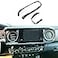 JSTOTRIM Carbon Fiber Look Central Console Dashboard Panel Cover Trim for Toyota Tacoma 20162023