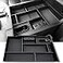 JOJOMARK Compatible with Toyota Tundra Accessories Center Console Tray Organizer for Tundra 20142020 2021 Insert ABS Armrest Box Secondary Storage Black