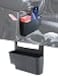 Savadicar Center Console Hanging Storage Organizer Armrest ABS Tray Compatible with 20182025 Jeep Wrangler JL JLU 4XE and Jeep Gladiator JT Interior Accessories Black