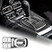 AIRSPEED Carbon Fiber Center Console Gear Shift Panel Cover Sticker Interior Trim Decal Compatible with Chevrolet Camaro 20102015 Accessories BlackAutomatic Transmission
