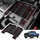 Motrobe Center Console Organizer Tray for Dodge RAM 1500 2500 3500 Armrest Storage Box Accessories 2026 2025 2024 2023 2022 2021 2020 2019