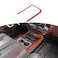 RT-TCZ RTTCZ for Chevy Silverado Red Center Console Trim Frame Cover for Chevrolet Silverado GMC Sierra 20142018 Red Interior Accessories