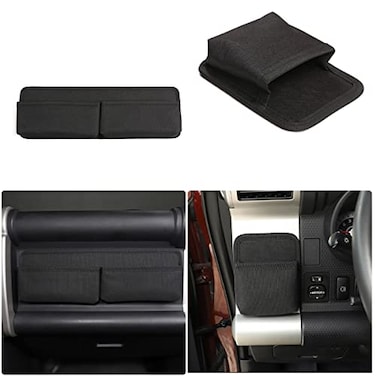 YUECHI For Toyota FJ Cruiser 20072021 car center console side outlet storage bag trunk storage box Main driver copilot storage bag