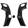 HIGH FLYING for Toyota Tundra 20142021 Car Accessories Matte Blackout Center Console Air Vent Cover Frame ABS 3pcs
