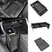 Neepiar 3PCS Center Console Organizer Compatible with 2026 2025 2024 2023 Honda CRV Armrest Storage Box Armrest Hidden Storage Box Secret Compartment Insert Tray Interior Accessories