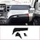 CHEYA Car Central Control Decoration Panel Trim Accessories 3pcs for Mercedes Benz GLE GLS ML GL Class 320 350 400 20122019 Black