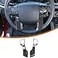 TongSheng 32 Holes Car ABS Center Console Button Molding Trim Framefor Tacoma 20142023 Tundra 4Runner 20102023 4Runner 4WD N280 20142019 Center Console Button Protected Frame Black Carbon Fiber