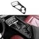 RAZPOY for Challenger Carbon Fiber Center Console Gear Shift Panel Trim Frame Cup Holder Cover for Dodge Challenger 20152022
