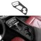 RAZPOY for Challenger Carbon Fiber Center Console Gear Shift Panel Trim Frame Cup Holder Cover for Dodge Challenger 20152022