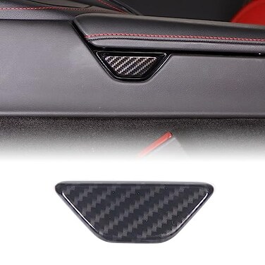 CHEAYAR Center Console Armrest Storage Box Release Button Switch Protective Cover Trim Compatible with Chevrolet Corvette C8 20202023