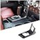 HIRUFAIT Center Console Gear Shift Panel Frame Cover Trim for Toyota Tundra 2007 2008 2009 2010 2011 2012 2013 ABS Material Car Interior Decoriation Accessories Carbon Fiber Pattern