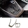 KELEIMAI Car Accessories Fit for RAV4 2019 2020 2021 2022 2023 2024 Center Console Gear Shift Control Panel Cover Interior Frame Trim Peach Wood ABS 2 PCS