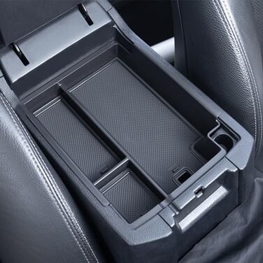 JKCOVER Center Console Full Organizer Tray Compatible with Toyota 4Runner 20102020 2021 2022 2023 2024 AccessoriesInsert Armrest Box Secondary Storage ABS Black Materials