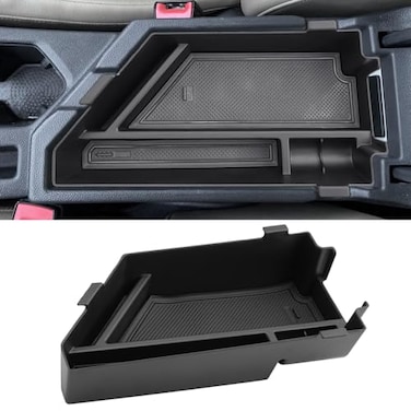 CDEFG for Volkswagen Jetta 20202025 2026 Center Console Organizer Tray 20202025 2026 VW Jetta Accessories Middle Console Organizer Armrest Storage Box Arm Rest Insert