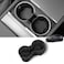 LUCKEASY Center Console Water Cup Holder for 2026 2025 Tesla Model Y Juniper New TPE Car Interior Organizer Center Console Water Drink Limiter Holder Protector for Model Y Juniper Accessories Black