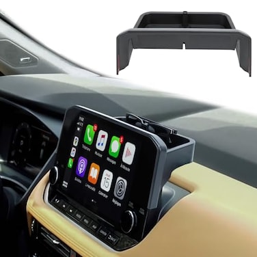 Neepiar Center Console Organizer Compatible with 2021 2022 2023 Nissan Rogue SL Platinum Dashboard Tray Behind Screen Dashboard Organizer Box Interior Insert AccessoriesOnly Fit 9Inch Screen
