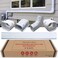 DuctlessAire Mini Split Line Set Cover Kit Paintable Mini Split Cover for Air Conditioner and Mini Split ACHeating System Weather Resistant Protection Easy to Install White 4 x 14 ft