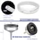 TFXXSJWY 4Ft Magnetic Window Air Conditioner Drain Hose Universal Portable AC Drain Hose Connector Kit Replacement for Mini Split Units and Window AC