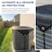 Heran Air Conditioner Covers for Outside Units 36x36 Inch AC Mesh Cover for Outside Unit Top HVAC Cover for Outside Unit AC Unit Covers Outdoor Screen Protector for Leaves Debris