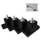tBesme Air Conditioner Mounting Rubber Pads Bracket Use for outdoor units Mini split HVAC Central Air Conditioner Condensers Machine Shock Absorber BracketPack of 4