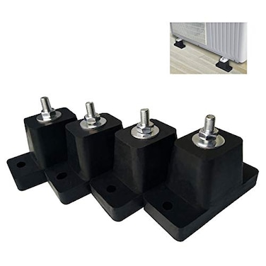 tBesme Air Conditioner Mounting Rubber Pads Bracket Use for outdoor units Mini split HVAC Central Air Conditioner Condensers Machine Shock Absorber BracketPack of 4
