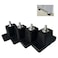 tBesme Air Conditioner Mounting Rubber Pads Bracket Use for outdoor units Mini split HVAC Central Air Conditioner Condensers Machine Shock Absorber BracketPack of 4