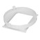 Cunyuer Air Conditioner Exhaust Hose Connector Adapter Coupler Square Exhaust Duct Interface for 1P KY35 Mobile Air Conditioning