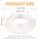 BORDSTRACT Feed Through Wall Cover 55mm 22in Detachable Decorative Partition Air Conditioning Hole Cover AC Wall Hole Cover Conditioner