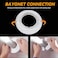BORDSTRACT Feed Through Wall Cover 55mm 22in Detachable Decorative Partition Air Conditioning Hole Cover AC Wall Hole Cover Conditioner
