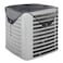 JEACENT Jeacent AC Cover all seasons TopAir Conditioner Leaf Guard Open Mesh Air Conditioner Cover for Outside Units Black 3232
