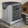 JEACENT Jeacent AC Cover all seasons TopAir Conditioner Leaf Guard Open Mesh Air Conditioner Cover for Outside Units Black 3232