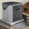 JEACENT Jeacent AC Cover all seasons TopAir Conditioner Leaf Guard Open Mesh Air Conditioner Cover for Outside Units Black 3232