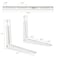 Kalkehay Outdoor Wall Mounting Bracket for Ductless Mini Split Air Conditioners Heat Pump Systems Support Up to 330lbs Universal 700018000 BTU
