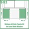 Memrita Window Air Conditioner Insulated Foam Side Panels for Window AC Unit 17 H x 12 W X 1T AC Side Insulation Panel for Larger WindowBlack2 Pack