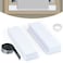 Powrocket 2 Pack Foam Block for UShape Window AC UnitsWindow AC Curtain Side Foam Block with Weather Seal TapeStop Cold Drafts Air LeakWinter SummerCompatible with Midea Air Conditioner